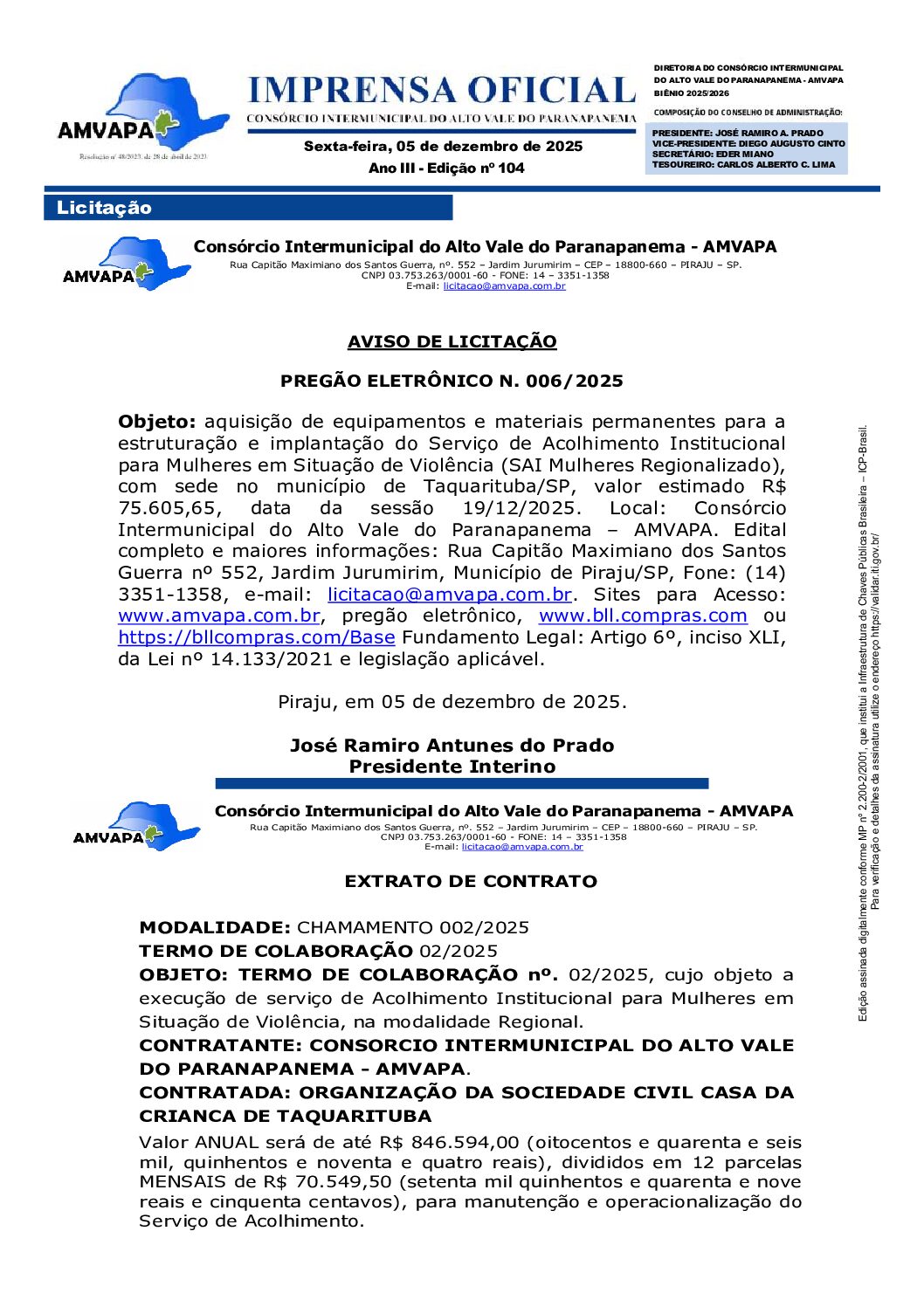 Ano III – Edição 104