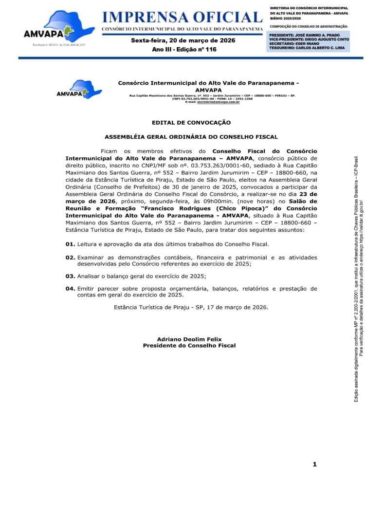 Ano III – Edição 116