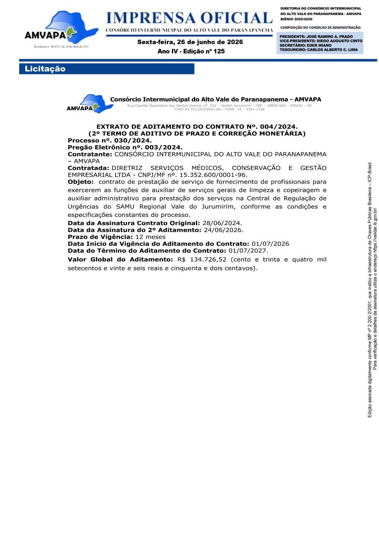 Ano IV – Edição 125